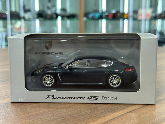 Minichamps Porsche Panamera 4S Executive – Dark Blue – 1:43 Diecast Model