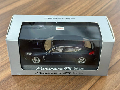 Minichamps Porsche Panamera 4S Executive – Dark Blue – 1:43 Diecast Model