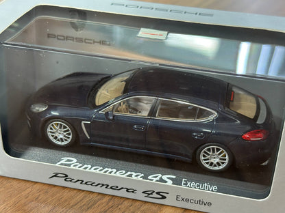 Minichamps Porsche Panamera 4S Executive – Dark Blue – 1:43 Diecast Model