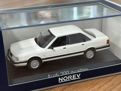 Norev Audi 200 Quattro (1989) – White – 1:43 Diecast Model