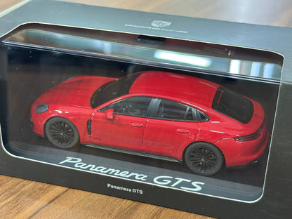 Porsche Dealer Edition Panamera GTS – Red – 1:43 Diecast Model