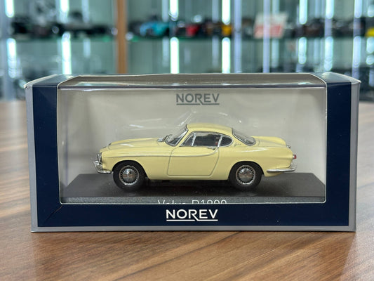 Norev Volvo P1800 (1963) – Beige – 1:43 Diecast Model