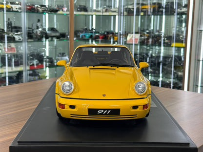 1/8 Resin Model GT Spirit Porsche 911 (964) Turbo S 1994 – Yellow –  (Limited 500 pcs)