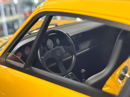 1/8 Resin Model GT Spirit Porsche 911 (964) Turbo S 1994 – Yellow –  (Limited 500 pcs)