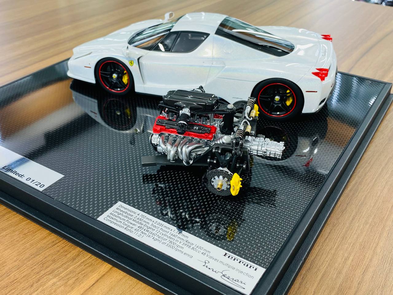 1/18 Resin General Models Ferrari Enzo with Engine | Limited 20