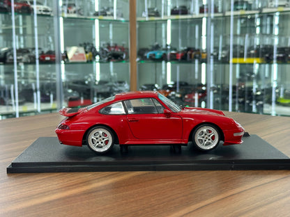 1/18 Diecast Porsche 911 993 Carrera RS 1997 Red by Solido
