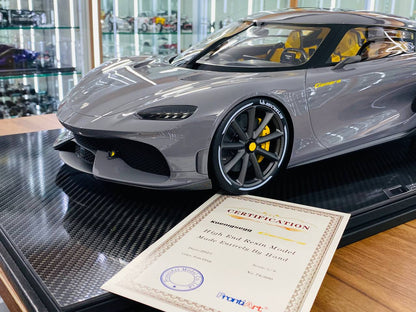 1/8 Resin Model FrontiArt Koenigsegg Gemera - Iron Grey - Limited 300 pcs