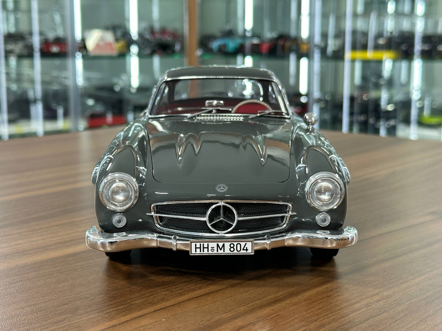 1/12 Diecast Mercedes Benz 300 SL 1954 – Norev (Graphite Grey)