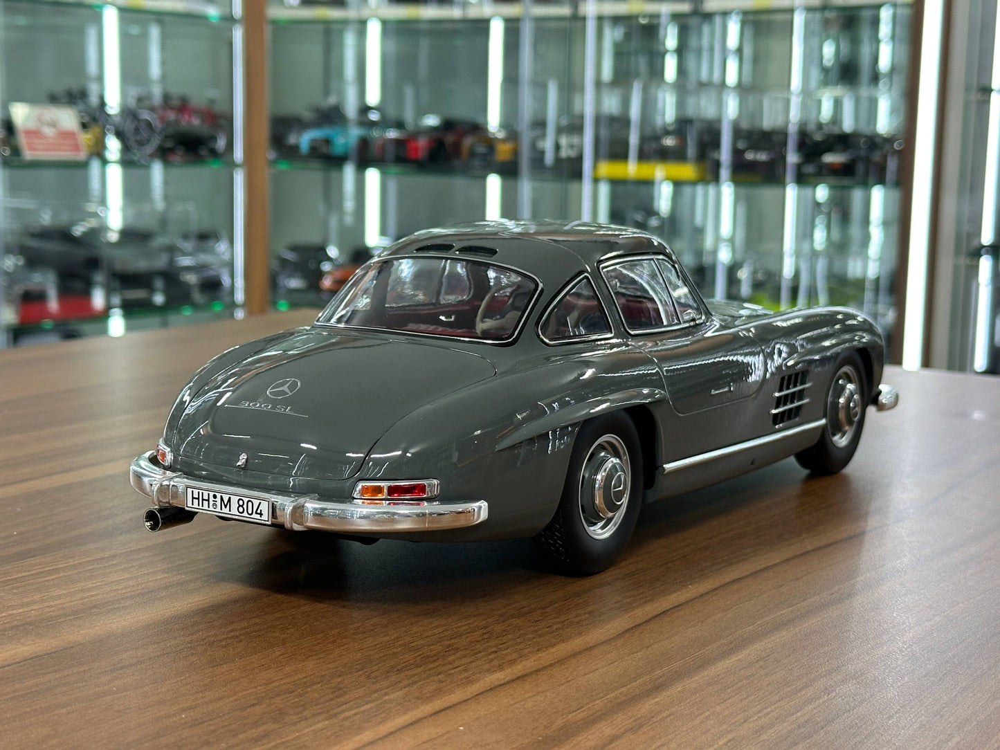 1/12 Diecast Mercedes Benz 300 SL 1954 – Norev (Graphite Grey)