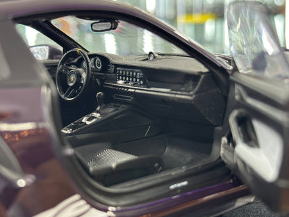 1/18 Diecast Porsche 911 (992) GT3 RS 2024 in Purple by Solido