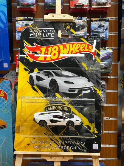 Custom Made Luxury Art – Lamborghini Countach Wheels 3D – Including Licensed 1:18 Scale