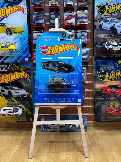 Custom Made Luxury Art – Lamborghini Countach Wheels 3D – Including Licensed 1:18 Scale Model