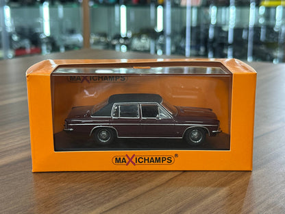 1/43 Diecast Maxichamps Opel Diplomat 1969 in Dark Red