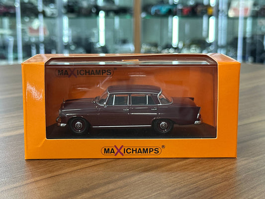 1/43 Diecast Maxichamps Mercedes Benz 190 1961 in Dark Red