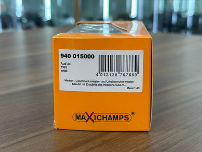 1/43 Diecast Maxichamps Audi A4 1995 in White