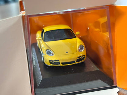1/43 Diecast Maxichamps Porsche Cayman S 2005 in Yellow