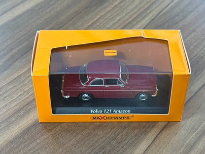 1/43 Diecast Maxichamps Volvo 121 Amazon 1966 in Dark Red