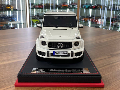 1/18 Resin BBA Models Mercedes Benz G 63 2025 White Limited 50 pcs