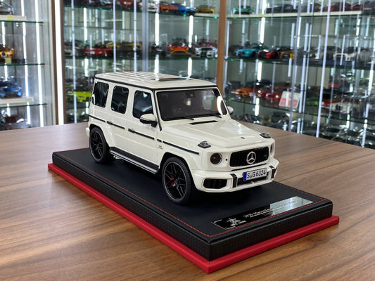 1/18 Resin BBA Models Mercedes Benz G 63 2025 White Limited 50 pcs