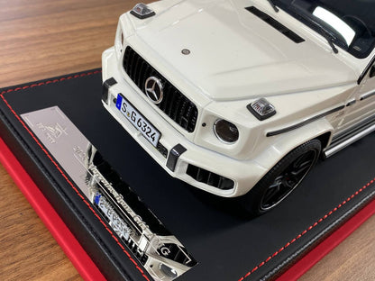 1/18 Resin BBA Models Mercedes Benz G 63 2025 White Limited 50 pcs