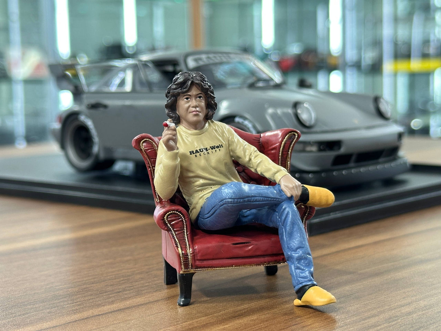 1/18 Diecast Solido Porsche RWB 2024 in Nardo Grey Limited Edition (Figure Included)