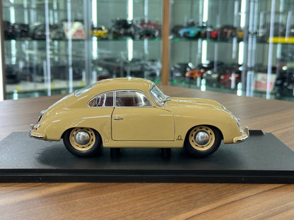1/18 Diecast Solido Porsche 356 PRE-A Model Car in Beige