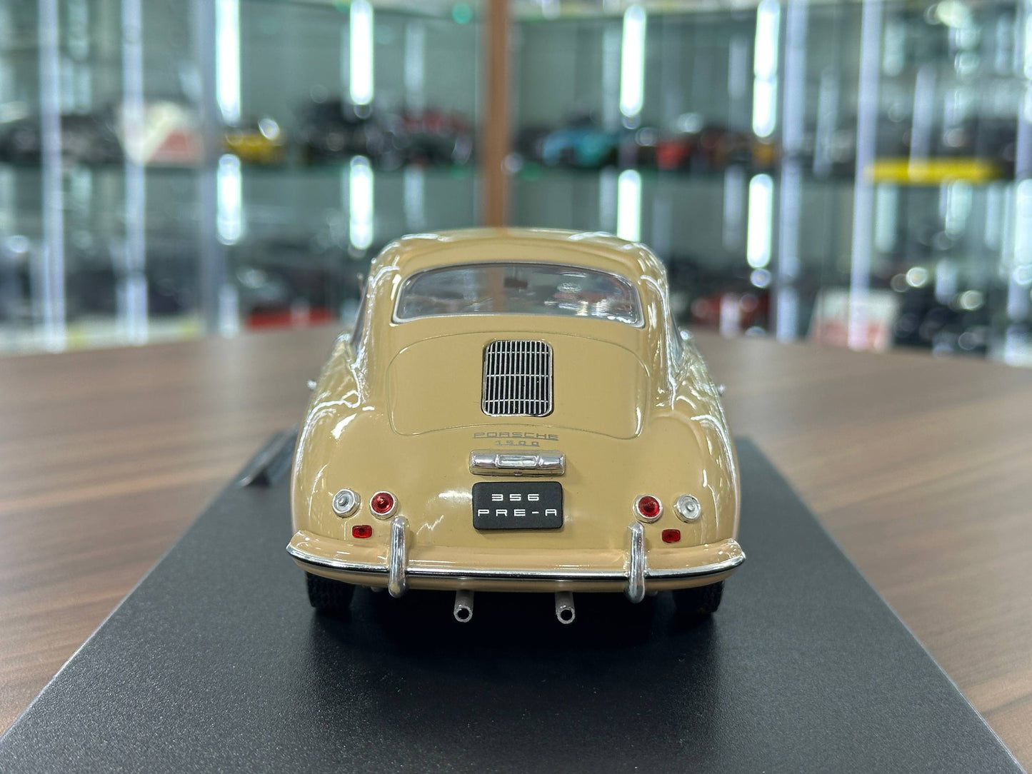 1/18 Diecast Solido Porsche 356 PRE-A Model Car in Beige