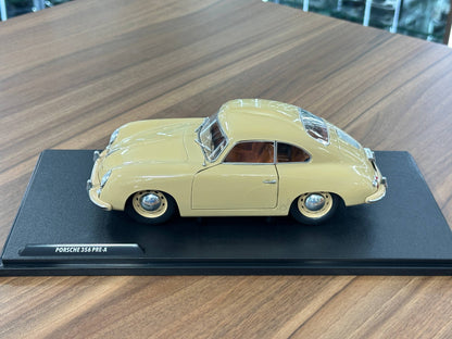 1/18 Diecast Solido Porsche 356 PRE-A Model Car in Beige