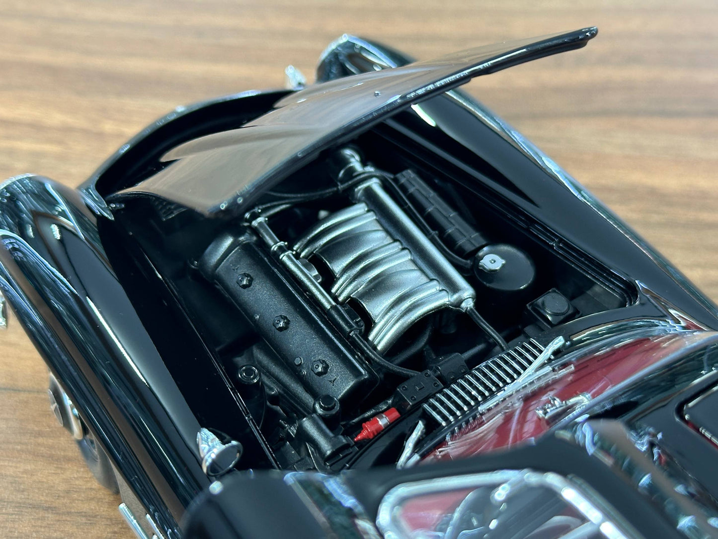 Norev Dealer Edition Mercedes‑Benz 300 SL Coupe W198 (1954–1957) – Black – 1:18 Metal Diecast Model (Full Opening)