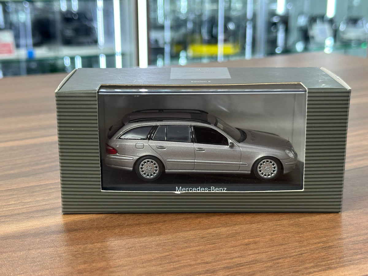 1/43 Diecast Model Dealer Edition Mercedes Benz E Class T-Model -  Cubanite Silver metallic