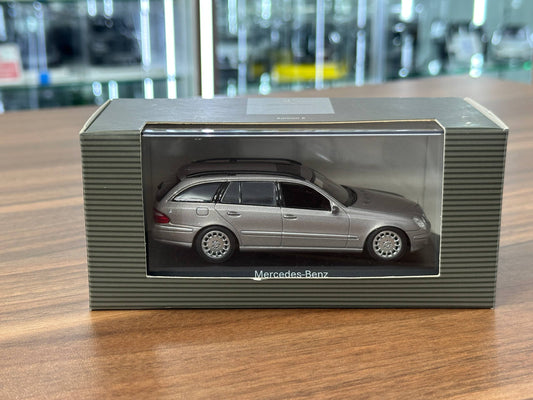 1/43 Diecast Model Dealer Edition Mercedes Benz E Class T-Model -  Cubanite Silver metallic