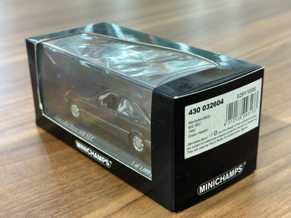 Minichamps Mercedes-Benz 600 SEC 1992 Green Metallic - 1/43 Diecast Model