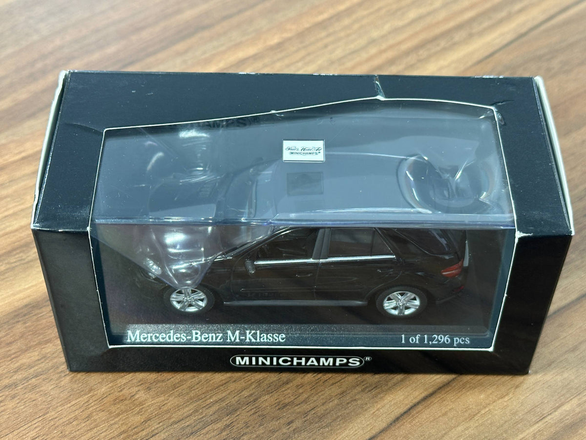 Minichamps Mercedes-Benz M Class Facelift 2008 Black - 1/43 Diecast Model