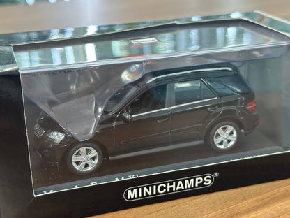 Minichamps Mercedes-Benz M Class Facelift 2008 Black - 1/43 Diecast Model