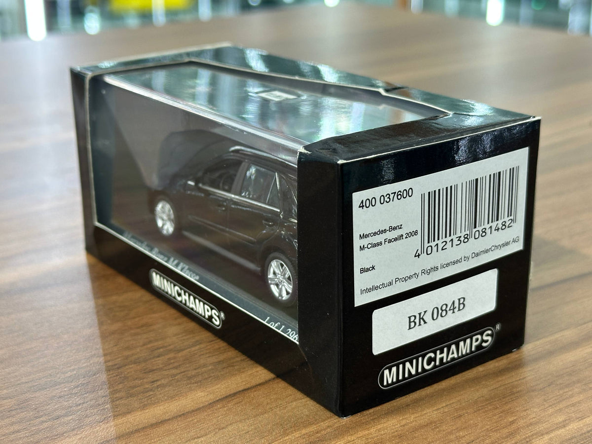 Minichamps Mercedes-Benz M Class Facelift 2008 Black - 1/43 Diecast Model