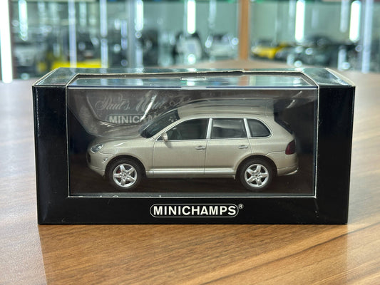 Minichamps Porsche Cayenne Turbo 2002 - Beige Metallic - 1/43 Diecast Model