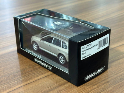 Minichamps Porsche Cayenne Turbo 2002 - Beige Metallic - 1/43 Diecast Model