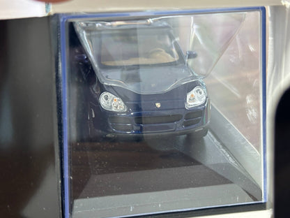 Minichamps Porsche Cayenne S 2002 Blue Metallic - 1/43 Diecast Model