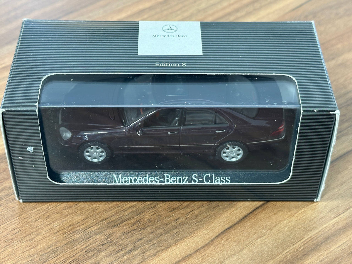 1/43 Diecast Model Dealer Edition Mercedes Benz S Class Dark Brown Metallic