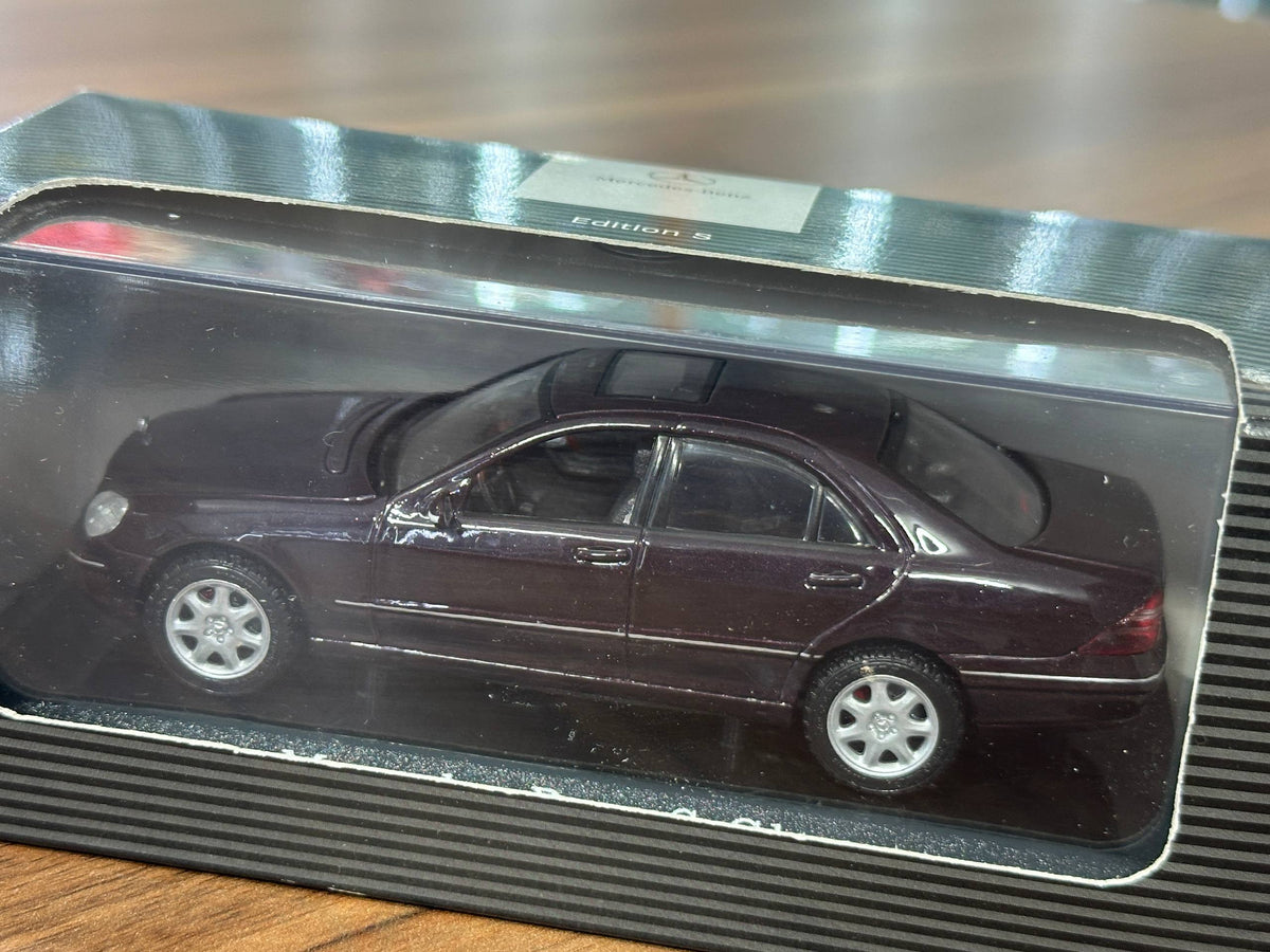 1/43 Diecast Model Dealer Edition Mercedes Benz S Class Dark Brown Metallic