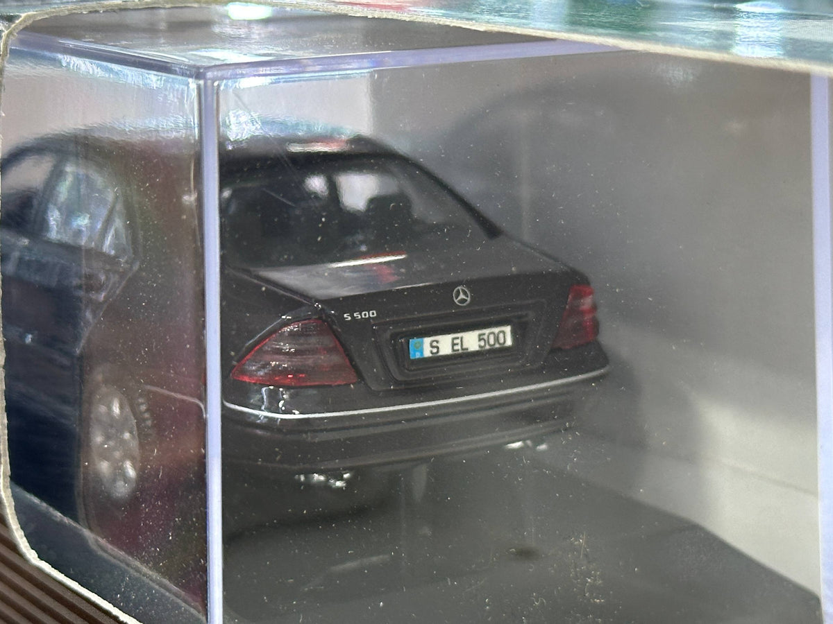 1/43 Diecast Model Dealer Edition Mercedes Benz S Class Dark Brown Metallic