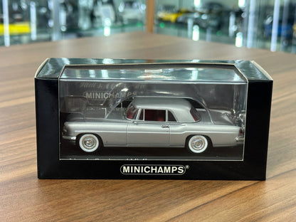 1/43 Diecast Model Minichamps Lincoln Continental MK II 1956 in Silver