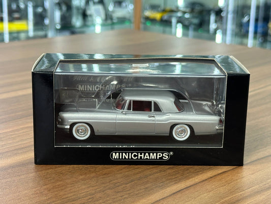 1/43 Diecast Model Minichamps Lincoln Continental MK II 1956 in Silver