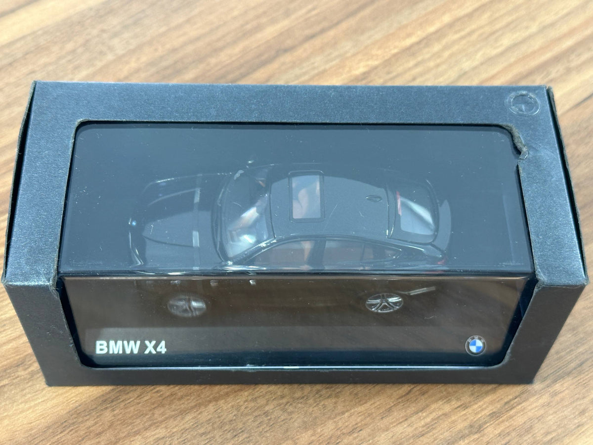 1/43 Diecast Model Dealer Edition BMW X4 in black sapphire metallic