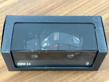 1/43 Diecast Model Dealer Edition BMW X4 in black sapphire metallic