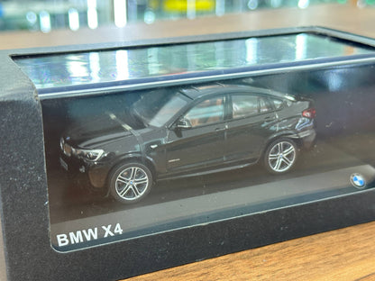 1/43 Diecast Model Dealer Edition BMW X4 in black sapphire metallic