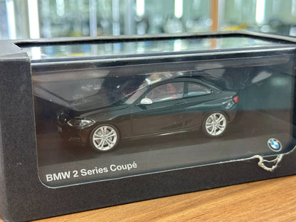 1/43 Diecast Model Dealer Edition BMW 2 Series Coupe in black