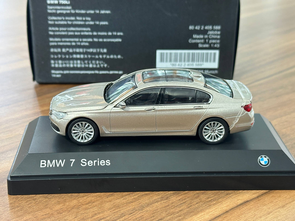 1/43 Diecast Model Dealer Edition BMW 7 Series in Gold