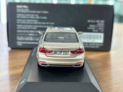 1/43 Diecast Model Dealer Edition BMW 7 Series in Gold