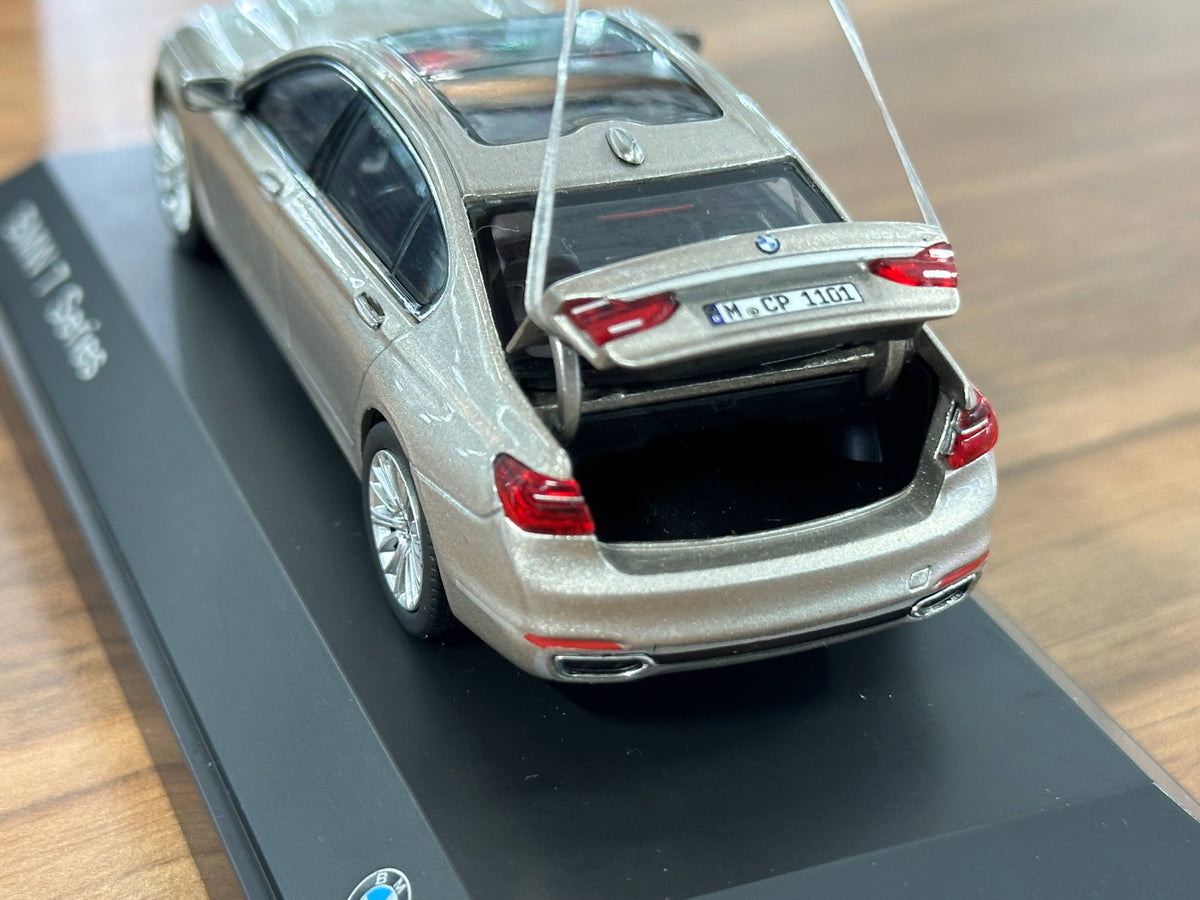 1/43 Diecast Model Dealer Edition BMW 7 Series in Gold